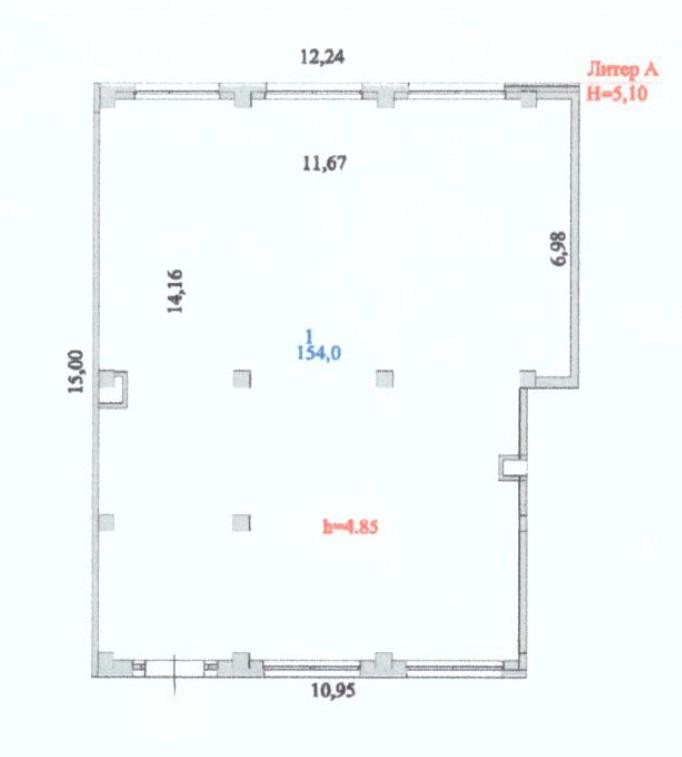 Коммерческое помещение 165.0 м², Астана