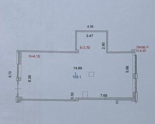 Коммерческое помещение 128.0 м², Астана