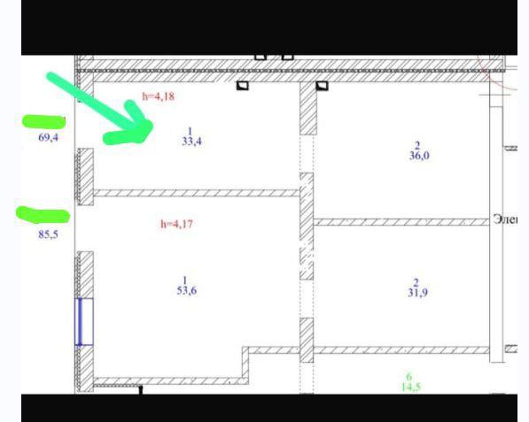 Коммерческое помещение 69.95 м², Астана