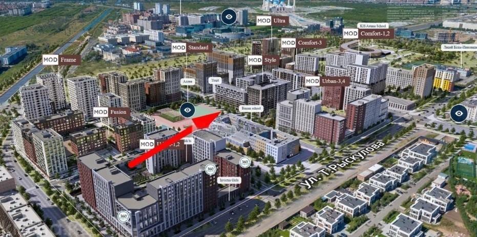 Коммерческое помещение 82.67 м², Астана