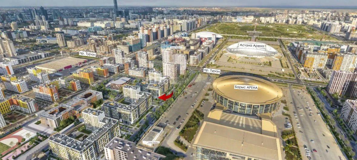 Коммерческое помещение 105.5 м², Астана