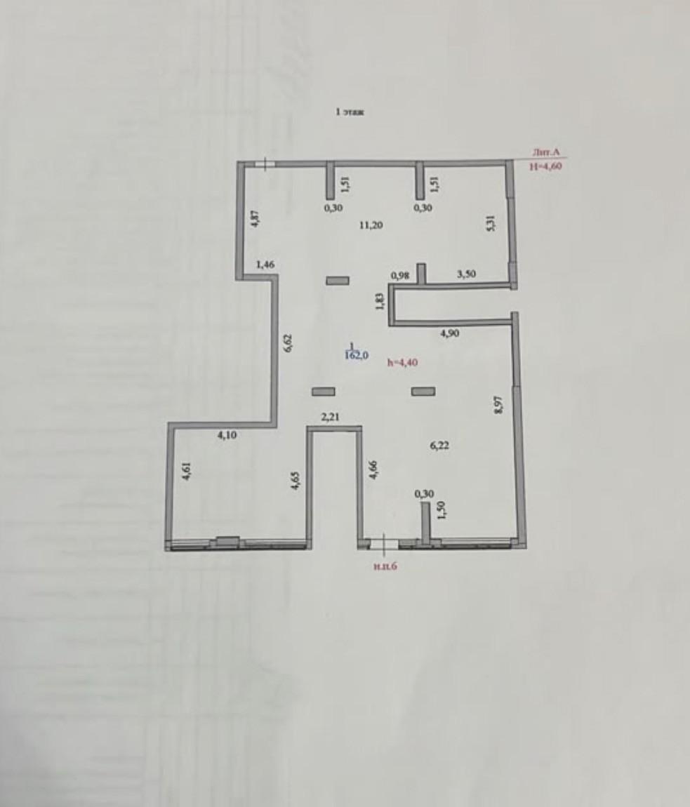 Коммерческое помещение 200.0 м², Астана