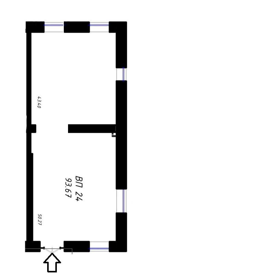 Коммерческое помещение 92.67 м², Астана