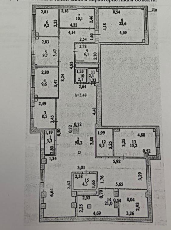 Commercial space 232.5 м², Astana