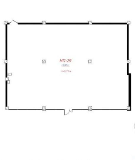 Коммерческое помещение 249.0 м², Астана