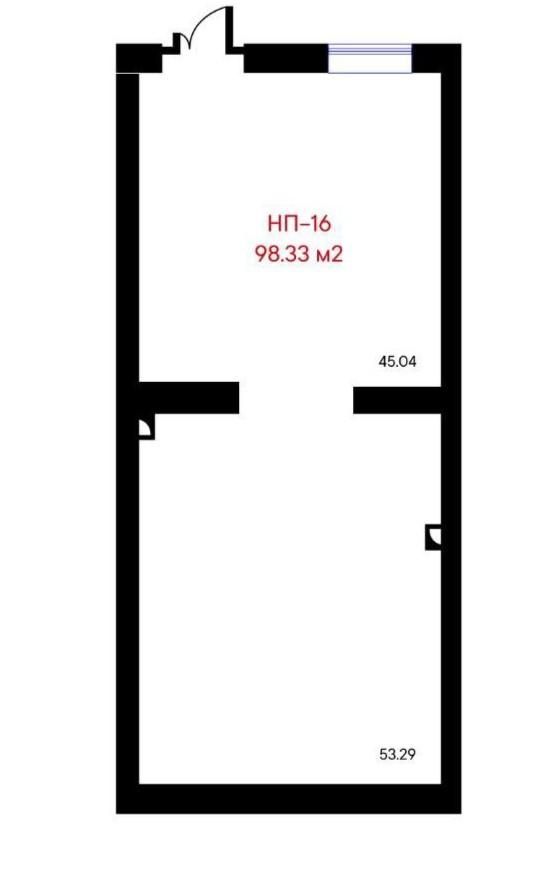 Коммерческое помещение 98.33 м², Астана