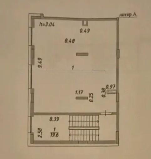 Коммерческое помещение 138.9 м², Астана