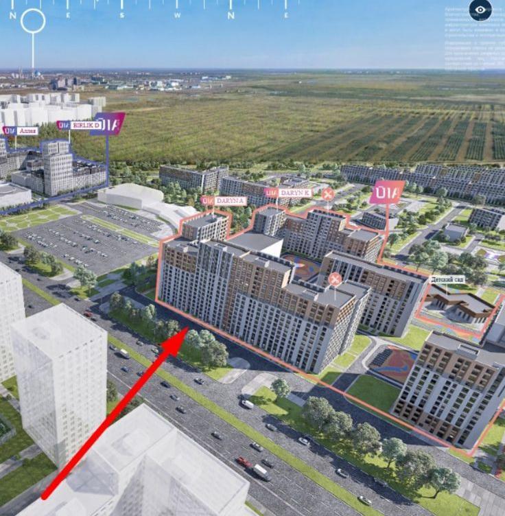 Коммерческое помещение 85.65 м², Астана