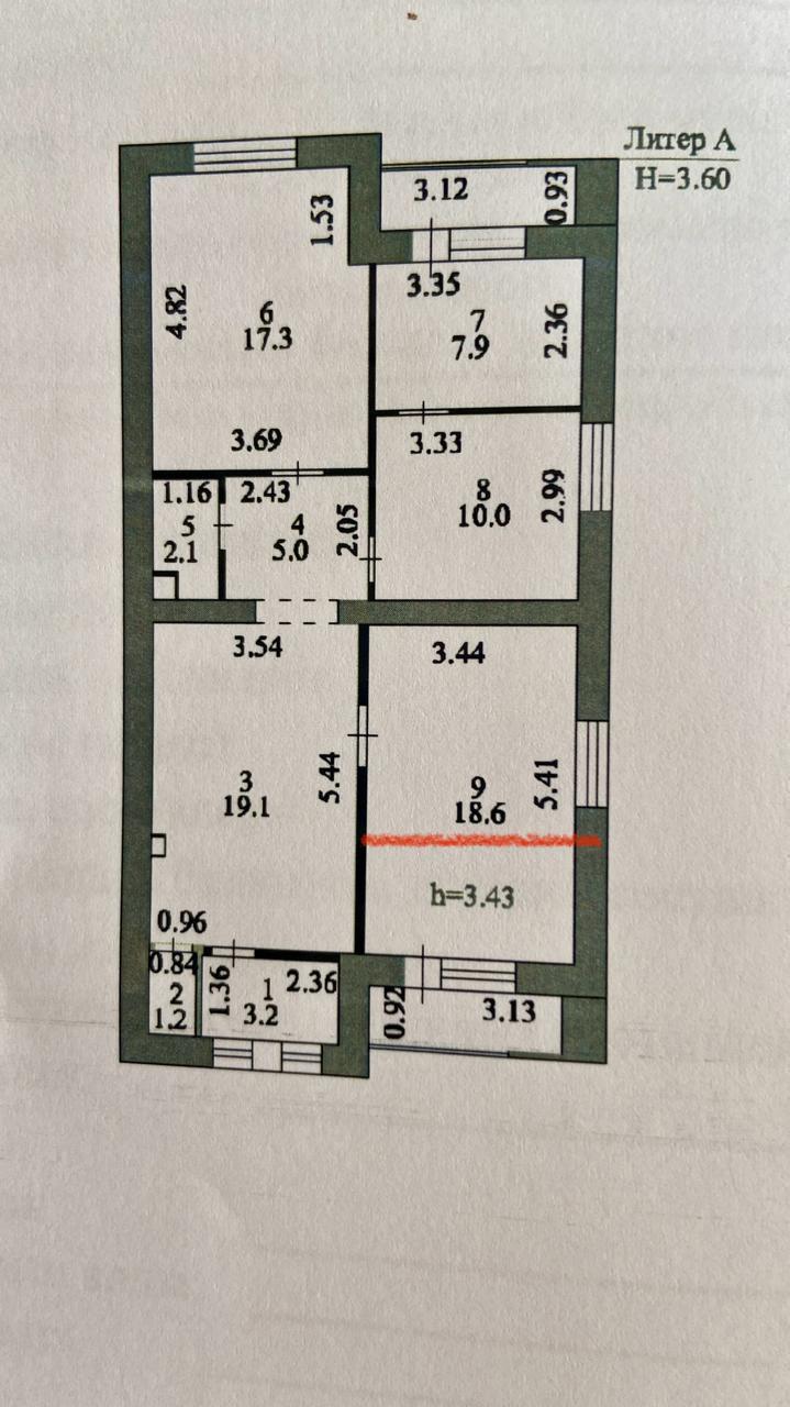 Коммерческое помещение 84.4 м², Астана