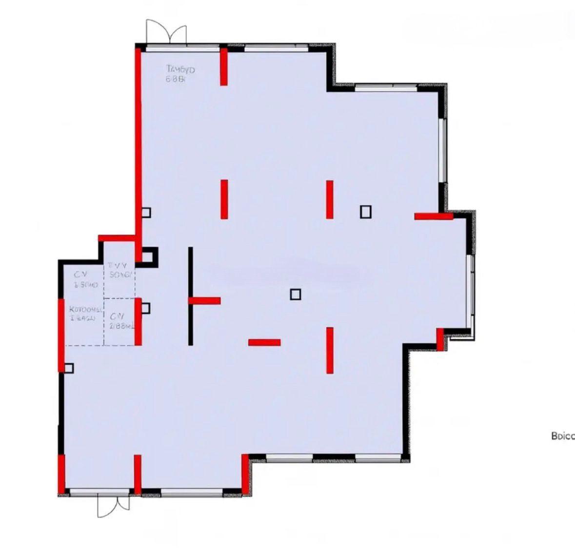 Коммерческое помещение 323.0 м², Астана