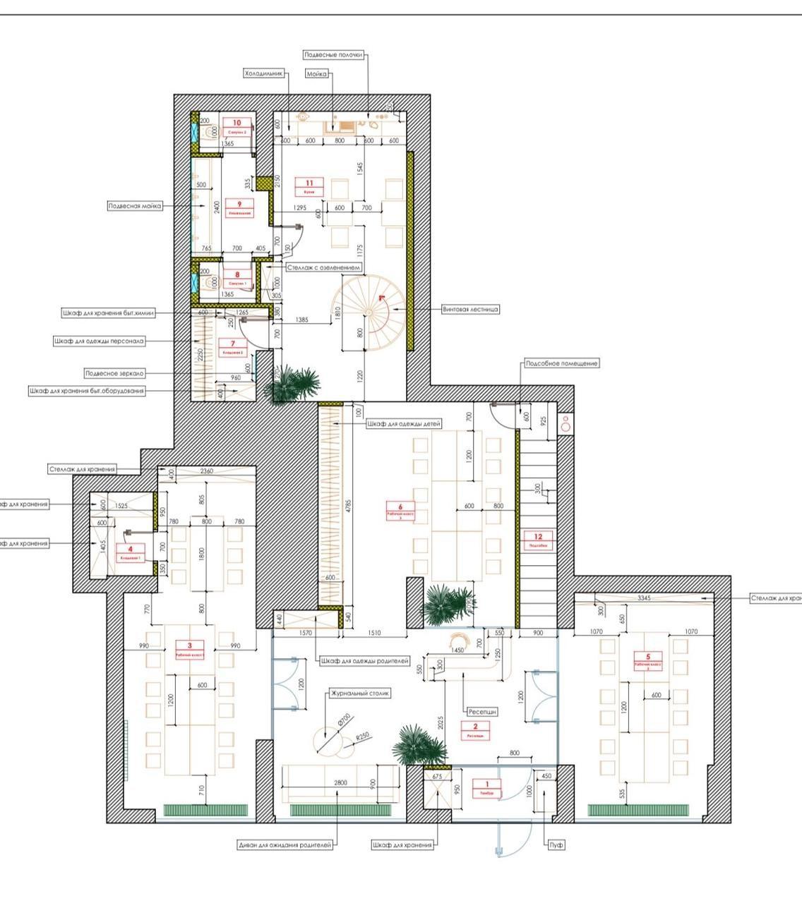 Коммерческое помещение 200.0 м², Астана