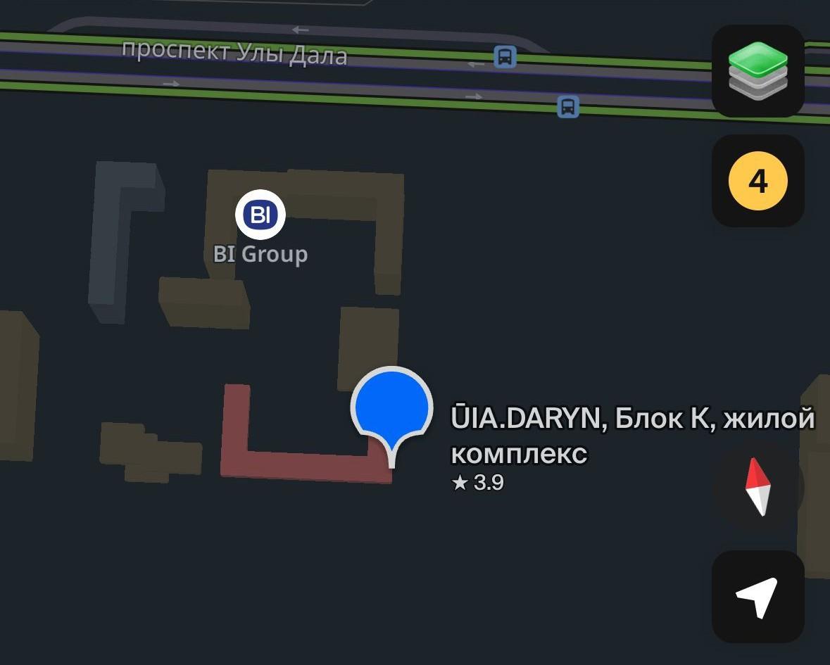 Коммерческое помещение 56.7 м², Астана