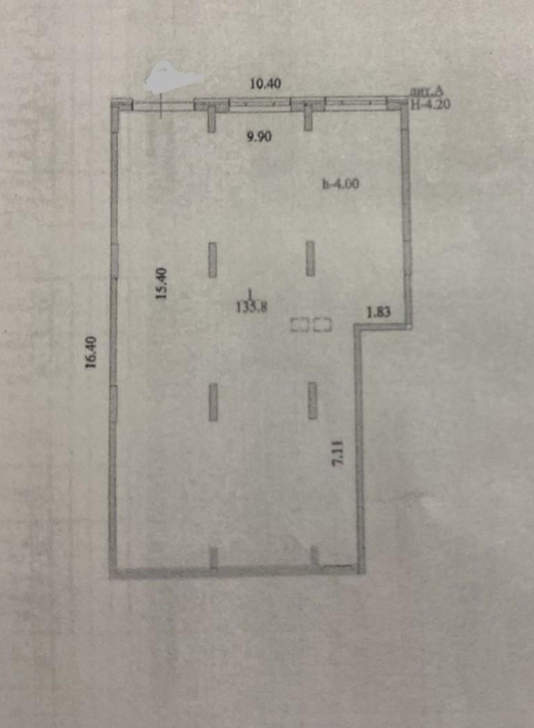 Коммерческое помещение 136.0 м², Астана