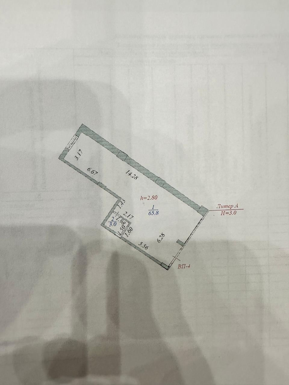 Коммерческое помещение 70.0 м², Астана