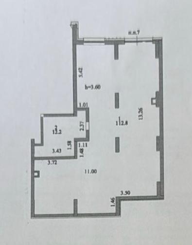 Коммерческое помещение 125.0 м², Астана