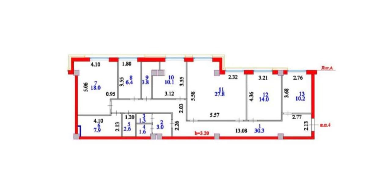 Коммерческое помещение 170.0 м², Астана