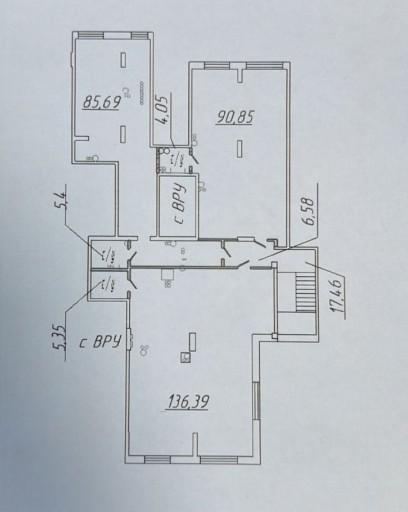 Коммерческое помещение 136.0 м², Астана