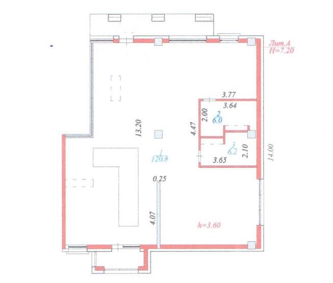 Коммерческое помещение 280.0 м², Астана