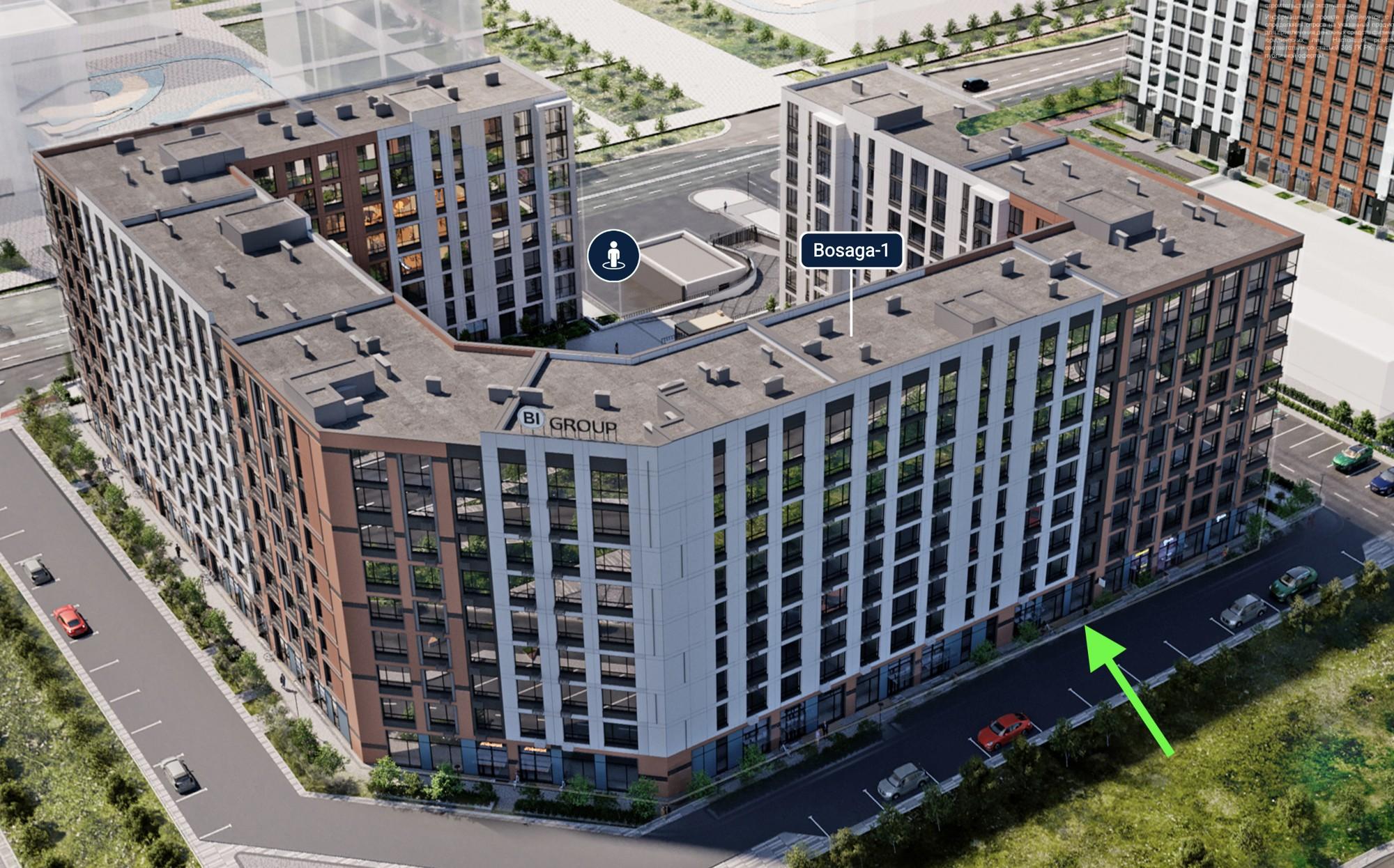Коммерческое помещение 152.0 м², Астана