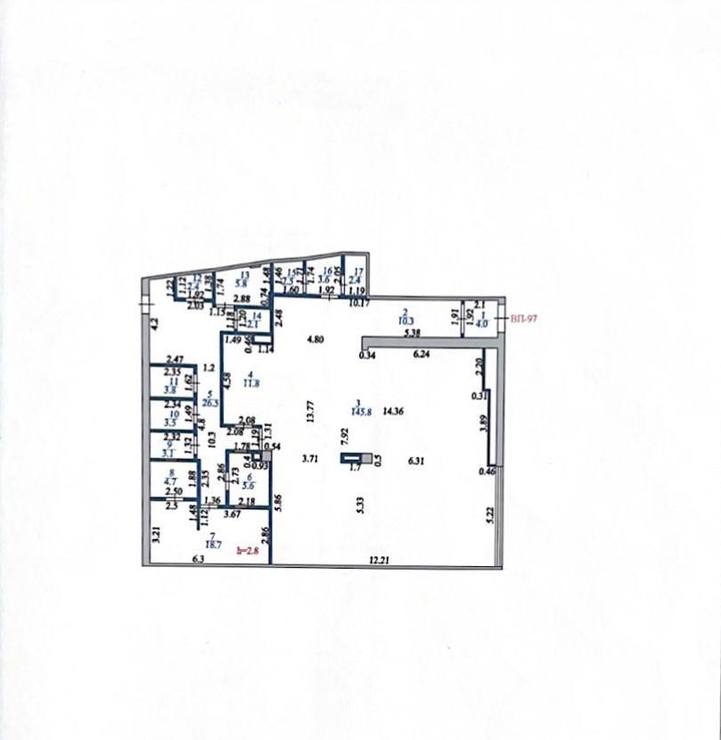 Коммерческое помещение 260.0 м², Астана