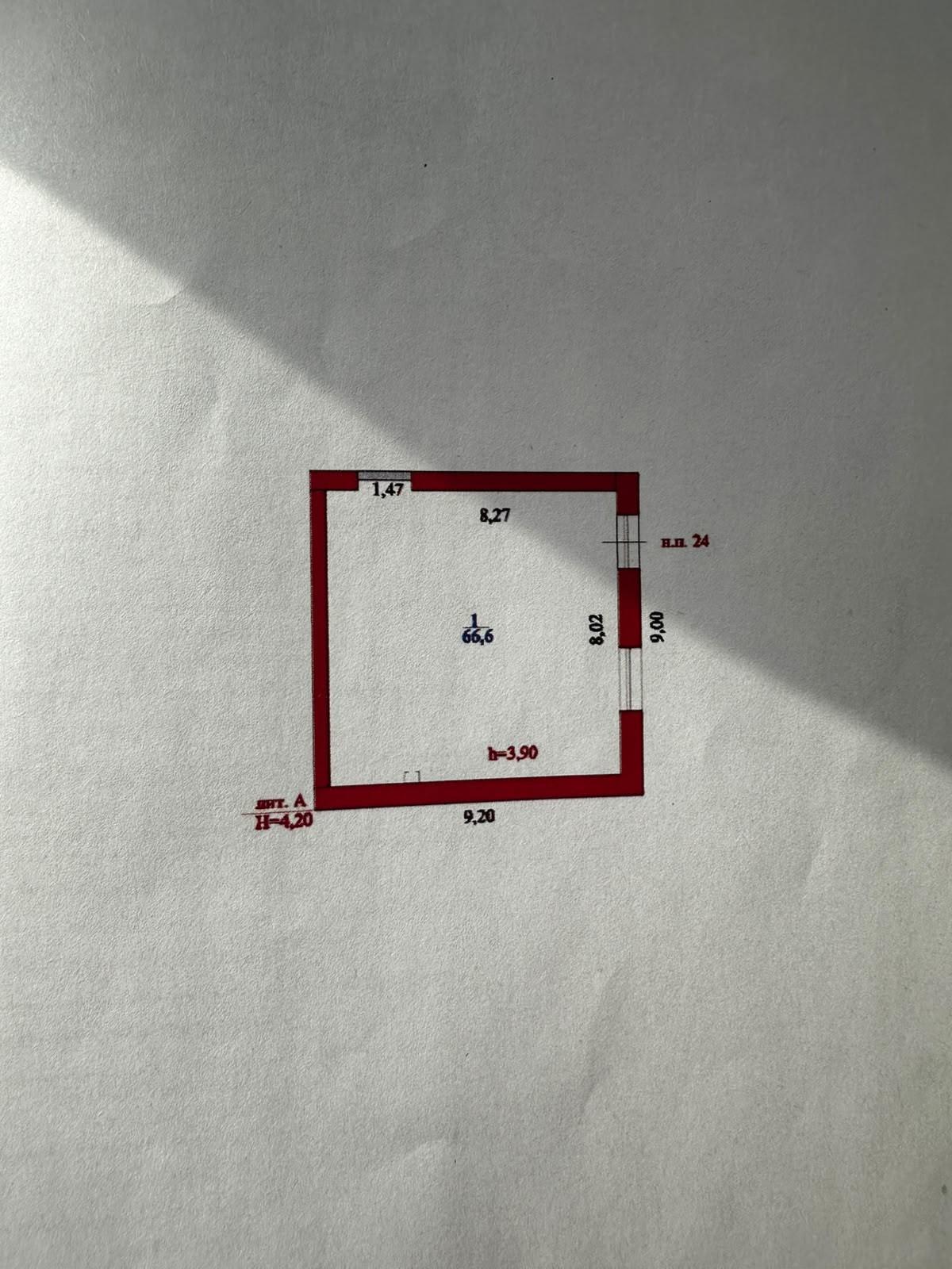 Коммерческое помещение 66,6 м², Астана