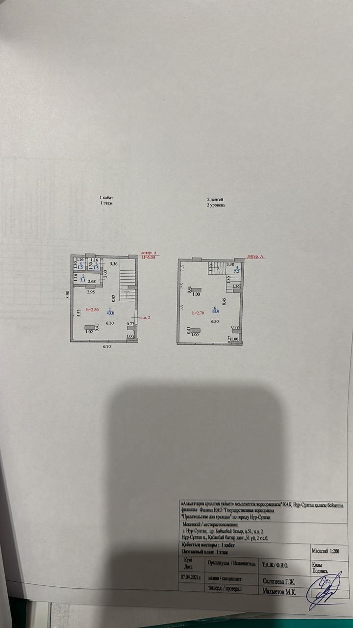 Коммерческое помещение 100.0 м², Астана