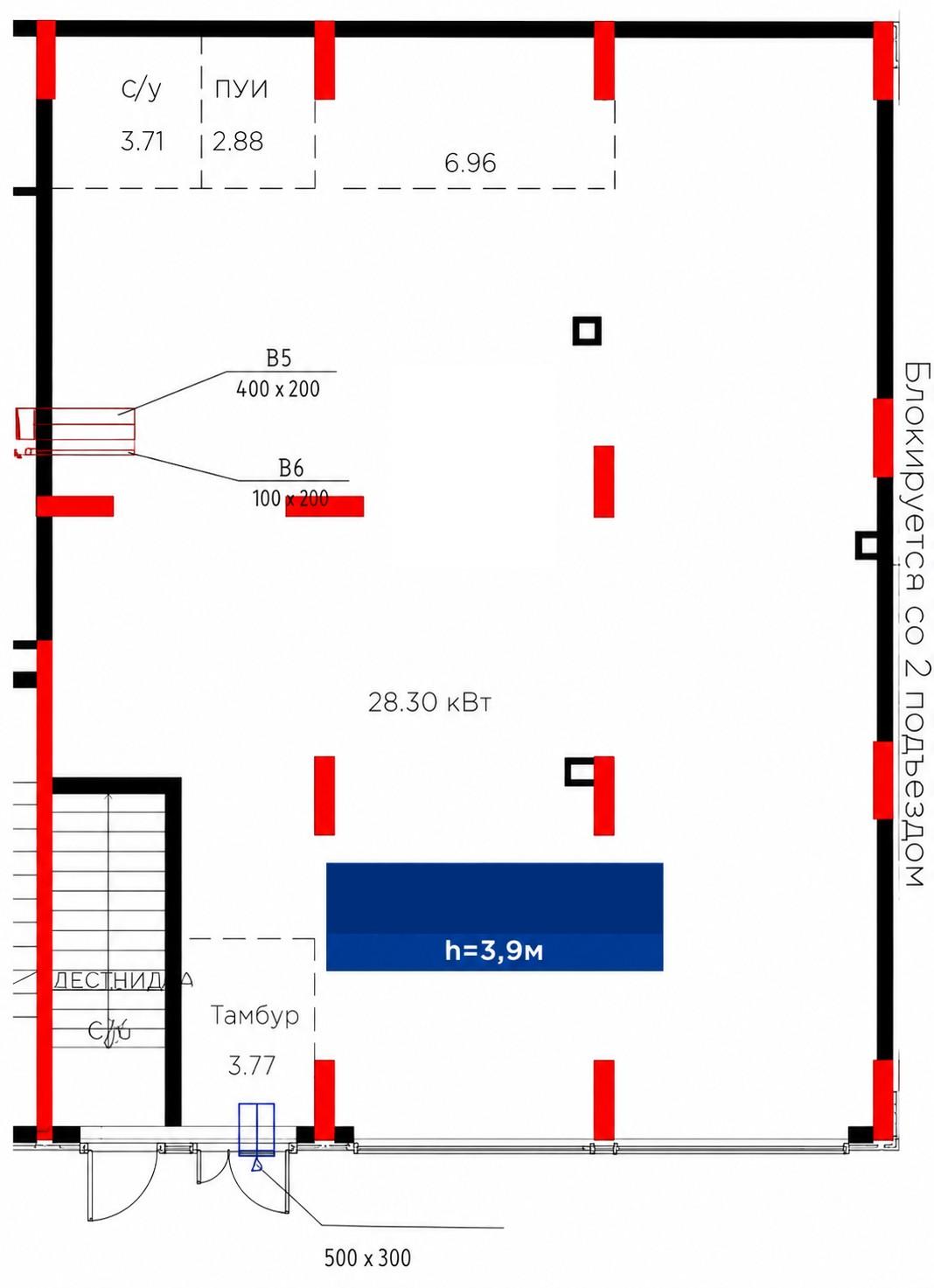 Коммерческое помещение 152.0 м², Астана