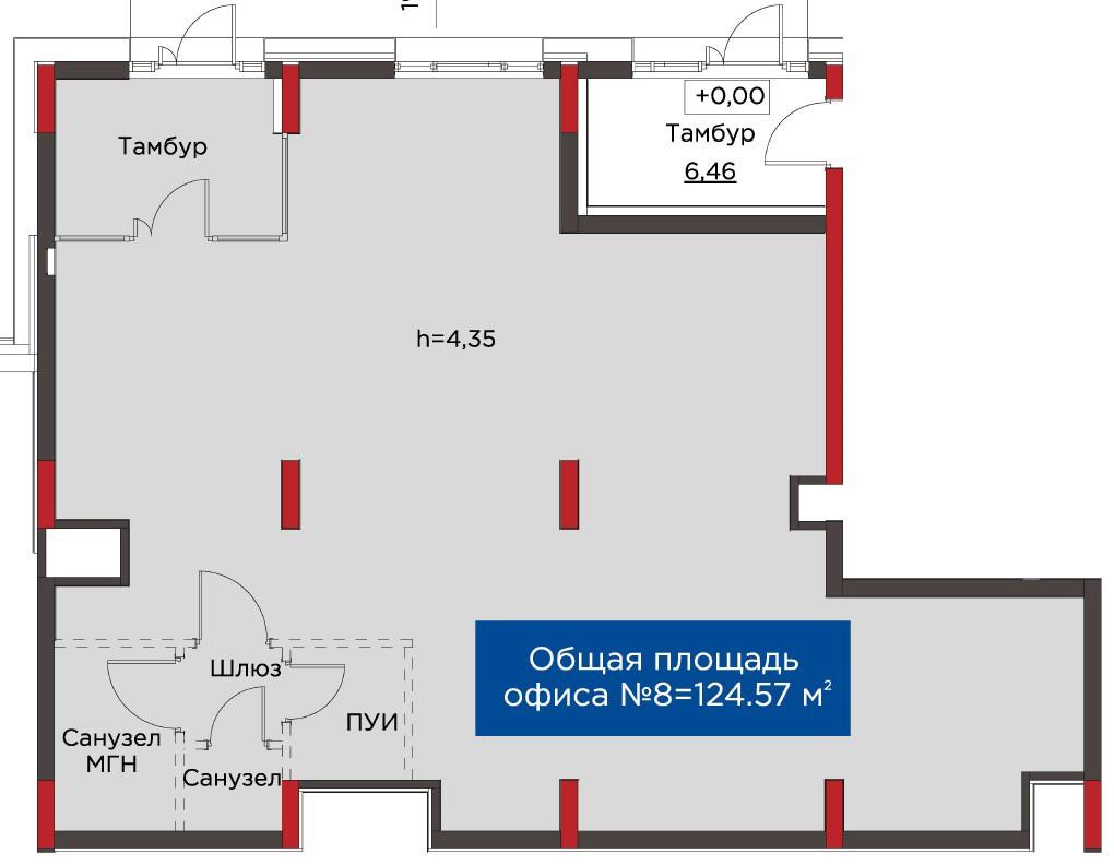 trading_area 190.0 м², Астана